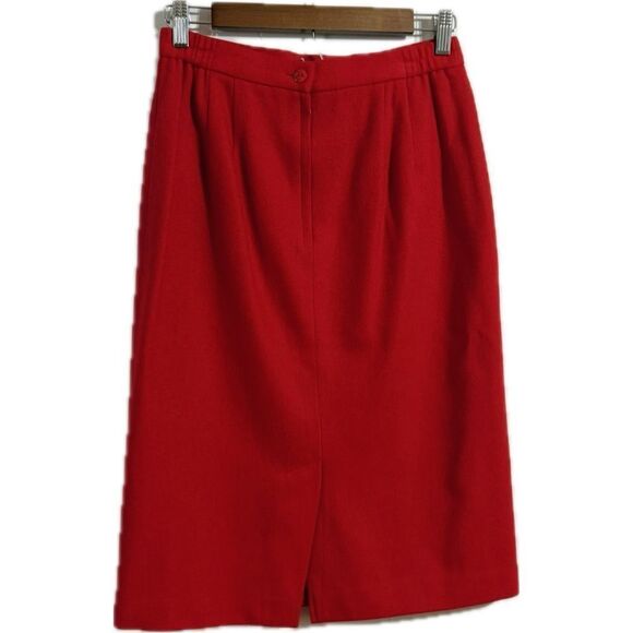 Worthington pure wool midi pencil skirt fully lined - Picture 2 of 6